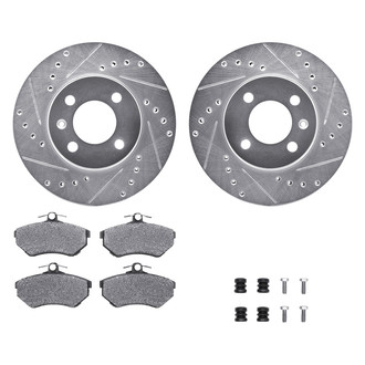 DFC® - EURO-KIT 5000+ Drilled and Slotted Front Brake Kit