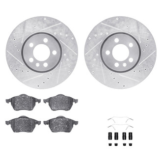 DFC® - EURO-KIT 5000+ Drilled and Slotted Front Brake Kit