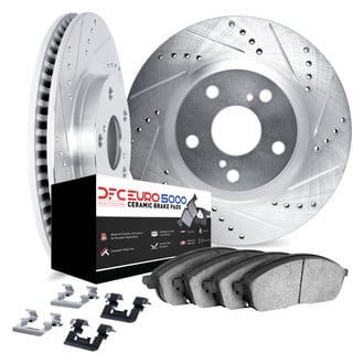 DFC® - EURO-KIT 5000 Drilled and Slotted Brake Kit
