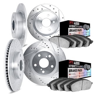 DFC® - Drilled and Slotted Brake Kit with 4000 HybriDynamic Brake Pads