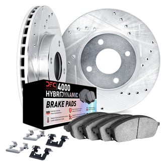 DFC® - Drilled and Slotted Brake Kit with 4000 HybriDynamic Brake Pads