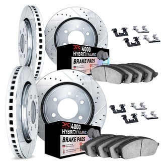 DFC® - Drilled and Slotted Brake Kit with 4000 HybriDynamic Brake Pads