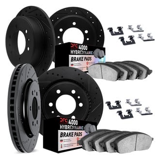 DFC® - Drilled and Slotted Brake Kit with 4000 HybriDynamic Brake Pads