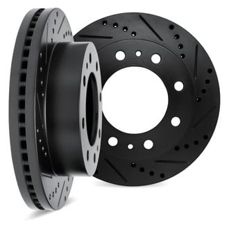 DFC® - Premium Drilled and Slotted Rear Brake Rotor Set