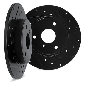DFC® - Premium Drilled and Slotted Front Brake Rotor Set