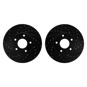 DFC® - Premium Drilled and Slotted Front Brake Rotor Set