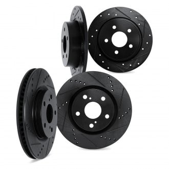 DFC® - Premium Drilled and Slotted Brake Rotor Set