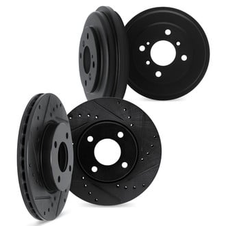DFC® - Premium Drilled and Slotted Brake Rotor Set