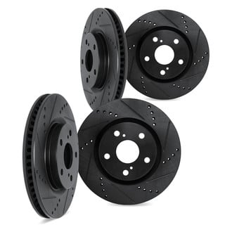 DFC® - Premium Drilled and Slotted Brake Rotor Set