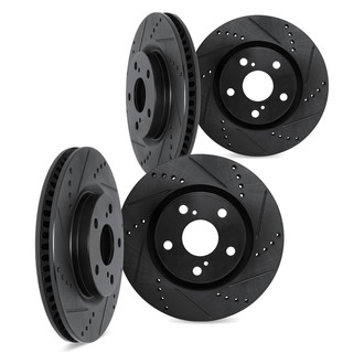 DFC® - Premium Drilled and Slotted Brake Rotor Set