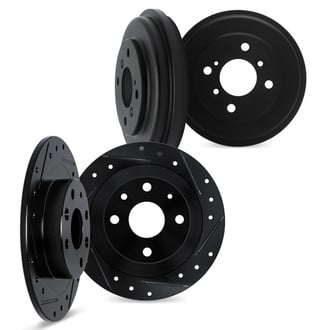 DFC® - Premium Drilled and Slotted Brake Rotor Set