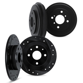 DFC® - Premium Drilled and Slotted Brake Rotor Set