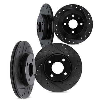 DFC® - Premium Drilled and Slotted Brake Rotor Set