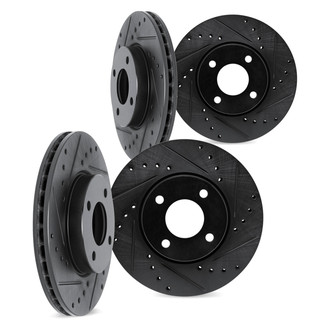 DFC® - Premium Drilled and Slotted Brake Rotor Set