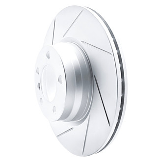 DFC® - Carbon Alloy Slotted Front Driver Side Brake Rotor