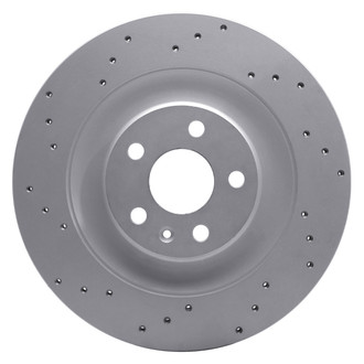 DFC® - Carbon Alloy Drilled Rear Driver Side Brake Rotor