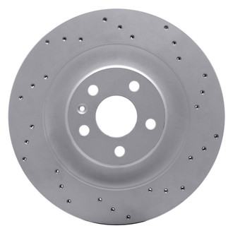 DFC® - Carbon Alloy Drilled Rear Passenger Side Brake Rotor