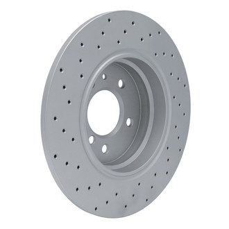 DFC® - Carbon Alloy Drilled Rear Passenger Side Brake Rotor