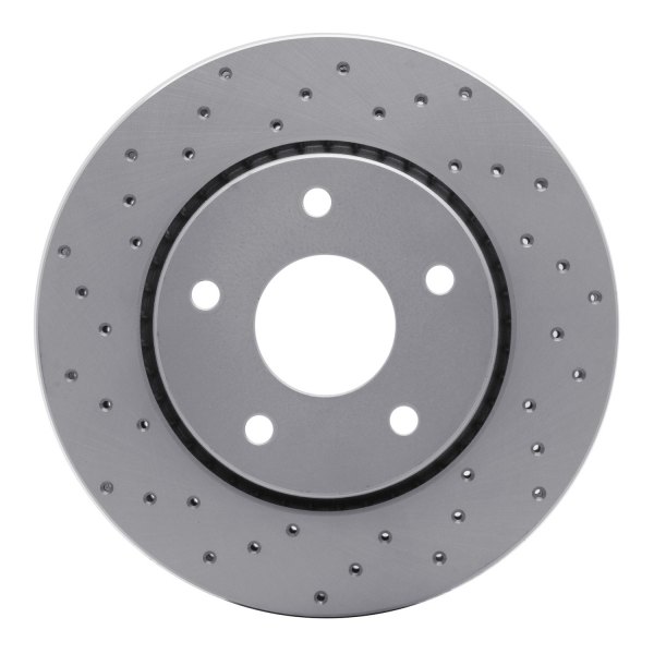 DFC® - Carbon Alloy Drilled Front Brake Rotor