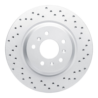 DFC® - Carbon Alloy Drilled Front Passenger Side Brake Rotor