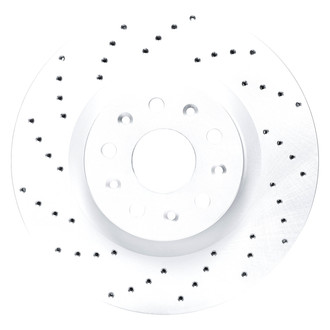 DFC® - Carbon Alloy Drilled Front Driver Side Brake Rotor