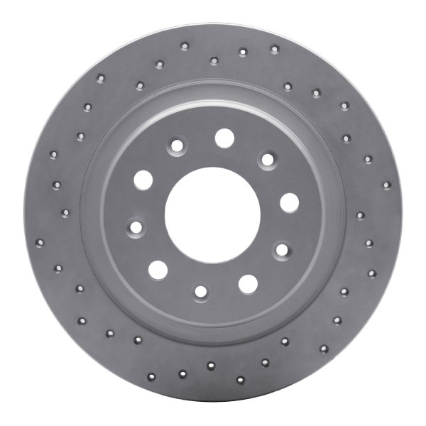DFC® - Carbon Alloy Drilled Rear Brake Rotor