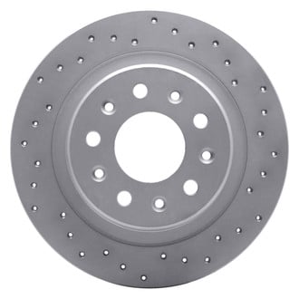 DFC® - Carbon Alloy Drilled Rear Passenger Side Brake Rotor