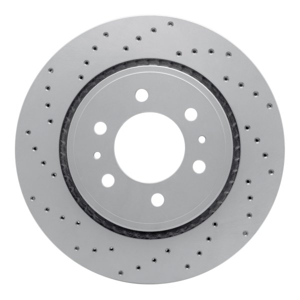 DFC® - Carbon Alloy Drilled Front Brake Rotor