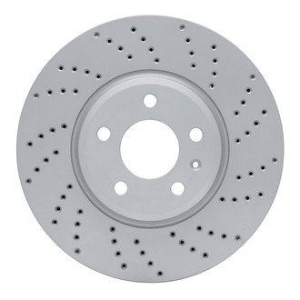 DFC® - Carbon Alloy Drilled Front Passenger Side Brake Rotor