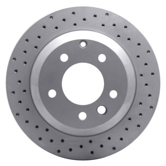 DFC® - Carbon Alloy Drilled Rear Driver Side Brake Rotor