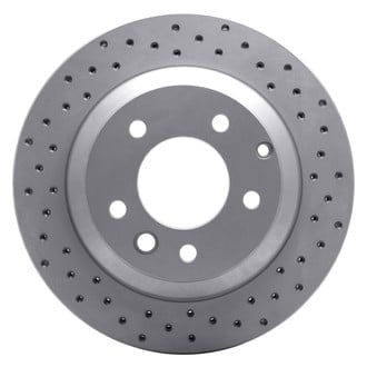 DFC® - Carbon Alloy Drilled Rear Passenger Side Brake Rotor