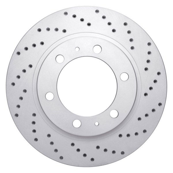 DFC® - Carbon Alloy Drilled Front Brake Rotor