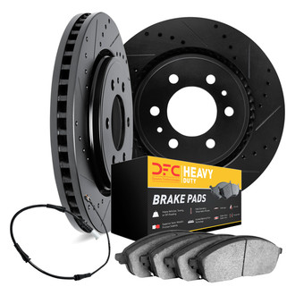 DFC® - Drilled and Slotted Rear Brake Kit with Heavy Duty Brake Pads