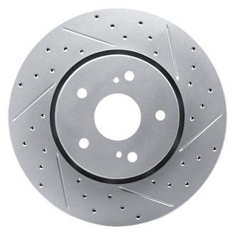 DFC® - Drilled and Slotted Front Passenger Side Brake Rotor