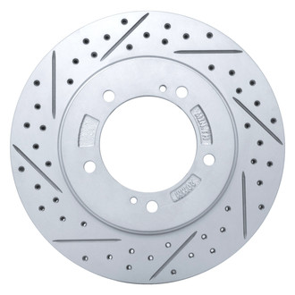 Dynamic Friction Company® - Drilled and Slotted Brake Rotor