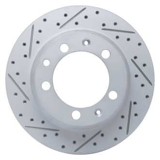 Dynamic Friction Company® - Drilled and Slotted Brake Rotor