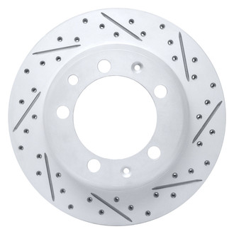 DFC® - Drilled and Slotted Rear Passenger Side Brake Rotor