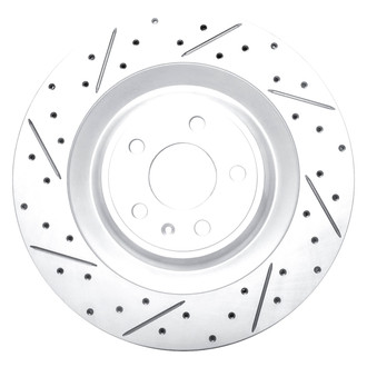 Dynamic Friction Company® - Drilled and Slotted Brake Rotor