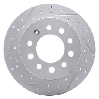 DFC® - Drilled and Slotted Rear Driver Side Brake Rotor