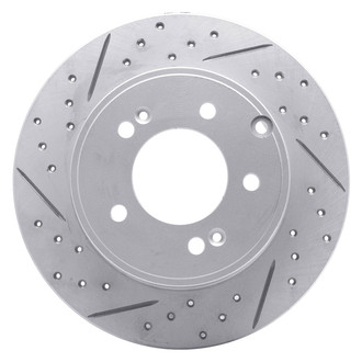 DFC® - Drilled and Slotted Rear Passenger Side Brake Rotor