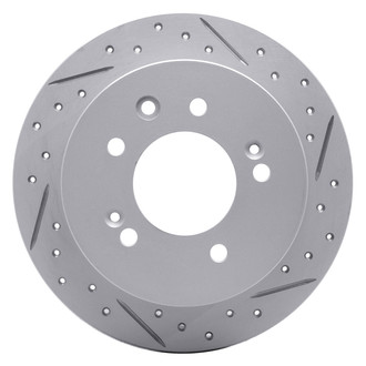 DFC® - Drilled and Slotted Rear Passenger Side Brake Rotor