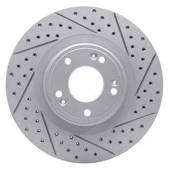 DFC® - Drilled and Slotted Front Passenger Side Brake Rotor