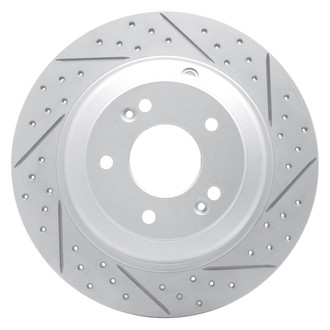 DFC® - Drilled and Slotted Rear Passenger Side Brake Rotor