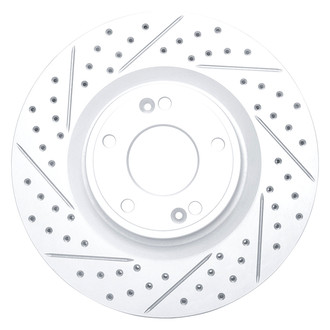 Dynamic Friction Company® - Drilled and Slotted Brake Rotor