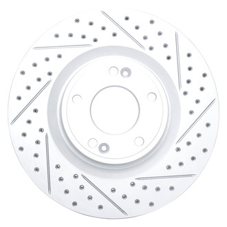 DFC® - Drilled and Slotted Front Passenger Side Brake Rotor