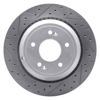 DFC® - Drilled and Slotted Rear Passenger Side Brake Rotor