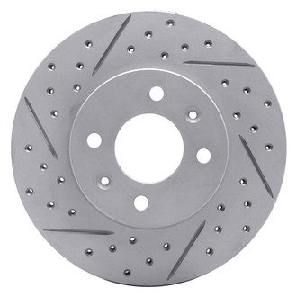DFC® - Drilled and Slotted Front Driver Side Brake Rotor