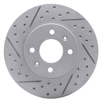 DFC® - Drilled and Slotted Front Passenger Side Brake Rotor