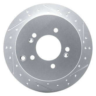 DFC® - Drilled and Slotted Rear Passenger Side Brake Rotor