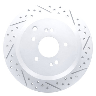 DFC® - Drilled and Slotted Rear Passenger Side Brake Rotor